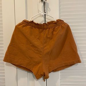 Uniqlo drawstring linen blend short